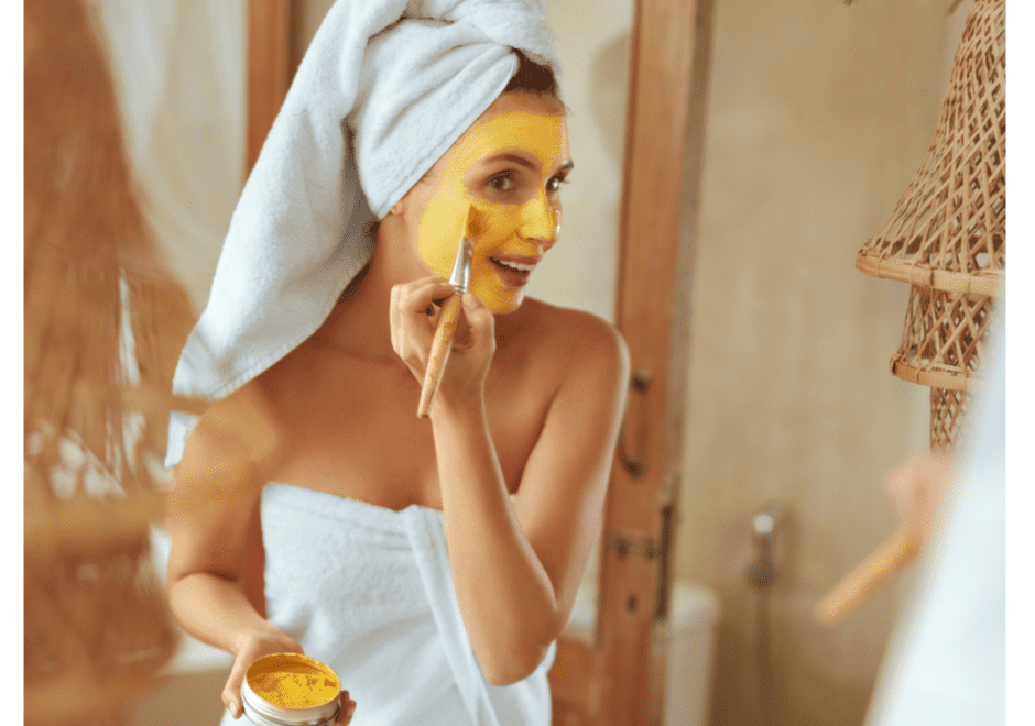 masque curcuma