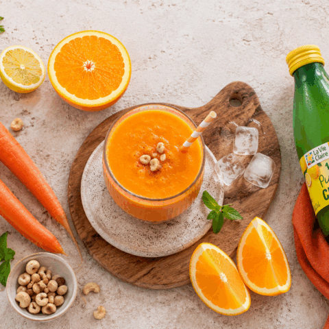 Smoothie à l’orange et à la carotte