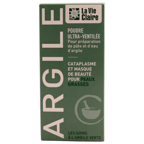Poudre argile verte bio La Vie Claire