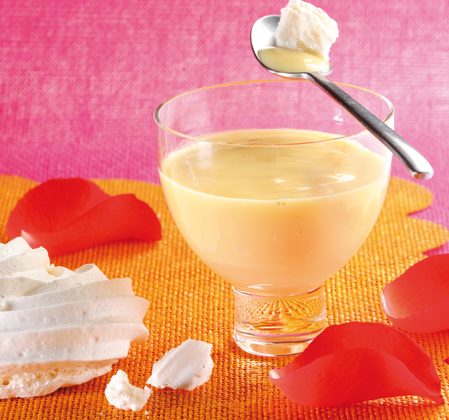 Crème anglaise à la fleur d’oranger