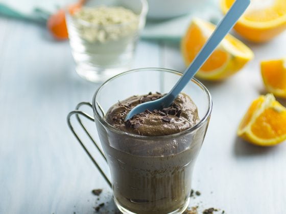 Mousse au chocolat minute
