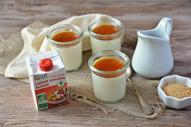 Panna cotta au sirop d’érable