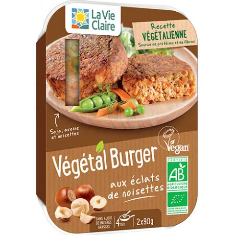 Steak végétal façon burger ⋆ Saveurs Bio