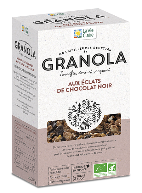 granola chocolat noir bio La Vie Claire