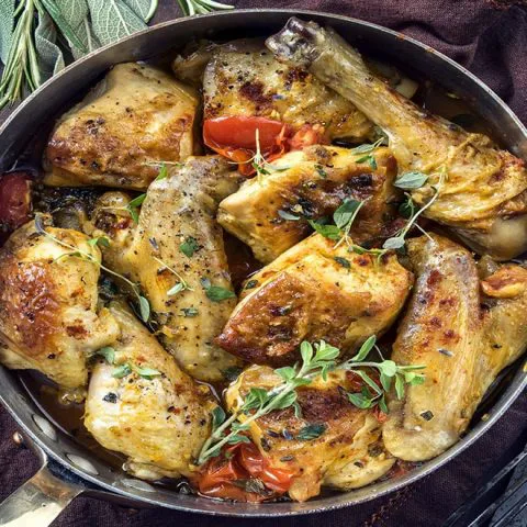 Poulet à la sauge