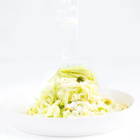 Spaghettis de courgettes