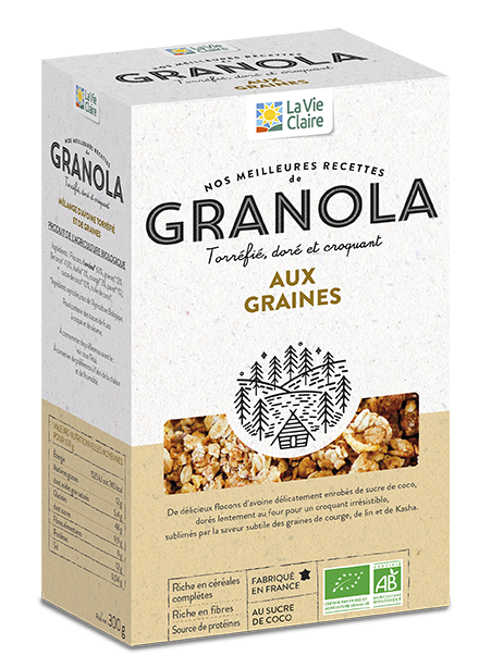 granola aux graines bio la vie claire