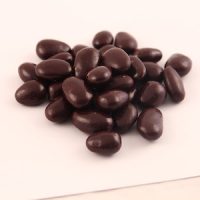 Amandes enrobées de chocolat noir bio
