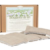 Bouillotte de lin classique