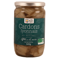 Cardons lyonnais au naturel effilés à la main bio
