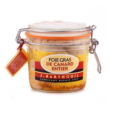 Foie gras de canard entier en bocal