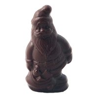 Mini Père Noël au chocolat noir 57% bio