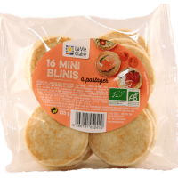 Minis blinis bio x16
