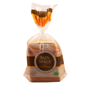 Pain de mie complet tranché bio