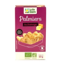 Palmiers au fromage bio