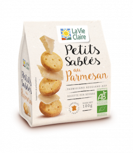 Petits sablés au parmesan bio 1