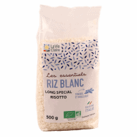 Riz long blanc spécial risotto bio