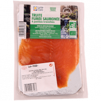 Truite fumée saumonée bio 4 tranches