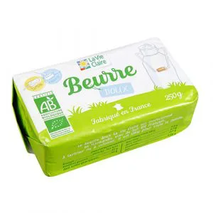 Beurre doux bio