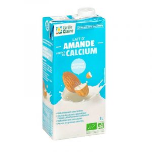Lait d'amande calcium