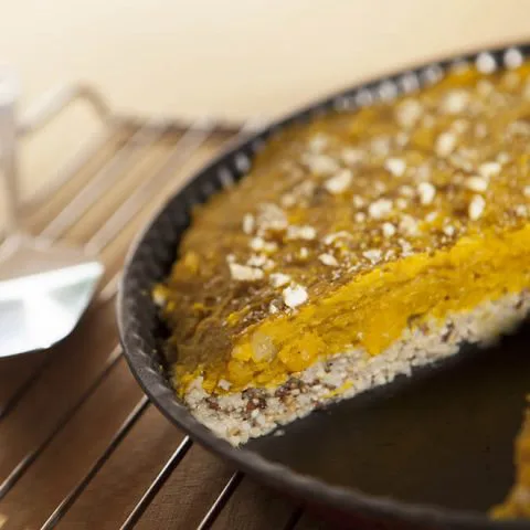 Tarte à la courge Butternut et noix de cajou