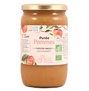 Purée de pommes bio La Vie Claire