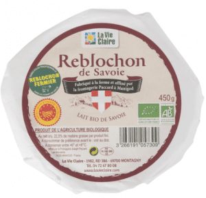 Raclette de reblochon végétarienne 1