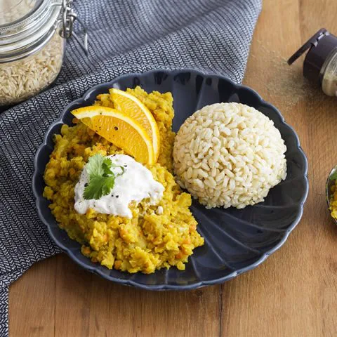 Dahl Indien détox au gingembre