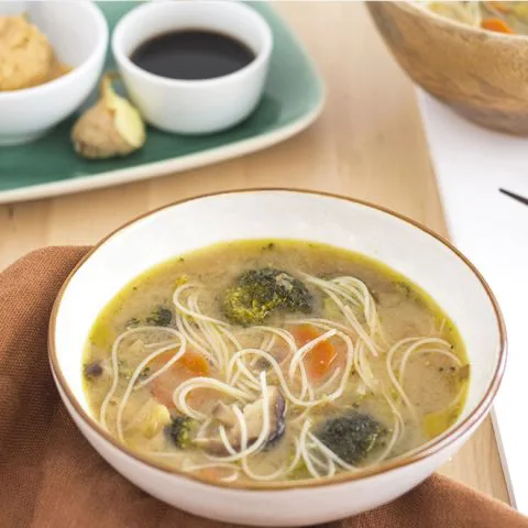 Soupe de poisson anti coup de froid - façon asiatique 1