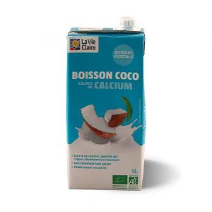 Lait de coco bio La Vie Claire