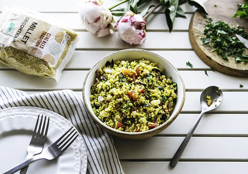 Salade de millet d’été