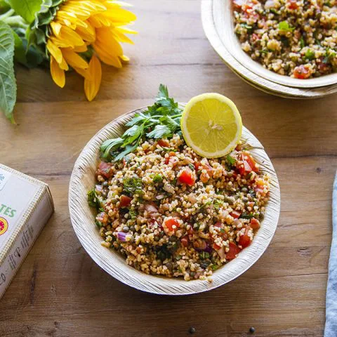 Salade de Boulgour aux lentilles