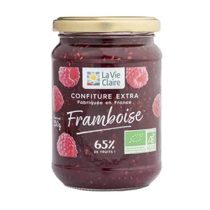 Confiture de framboise bio