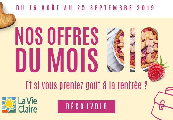 Nos offres du mois 4