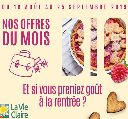 Nos offres du mois