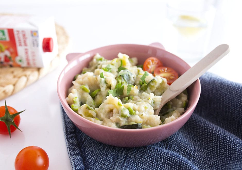 Purée de courgette, pomme de terre et poisson blanc - La Vie Claire