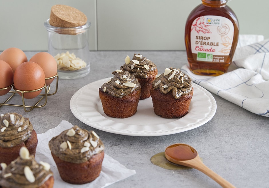 Cupcakes A La Farine De Chataigne Et Au Cafe La Vie Claire