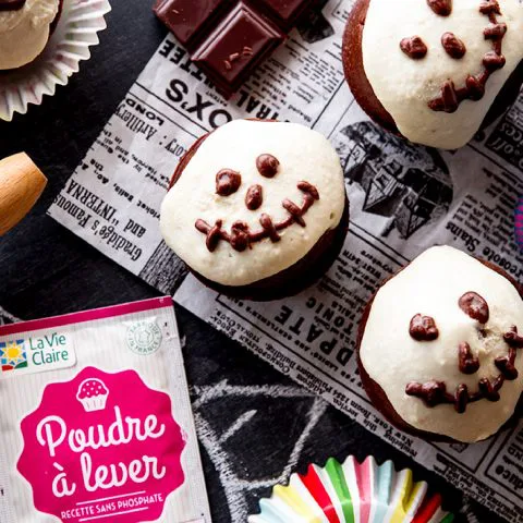 Muffins au chocolat Jack Skellington 1