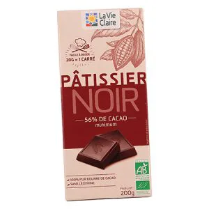 Chocolat noir pâtissier