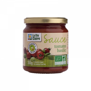 sauce tomate et basilic