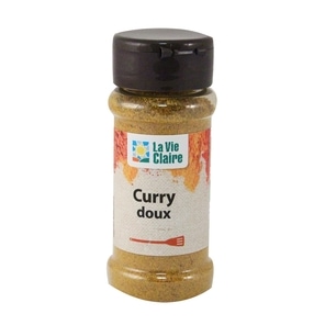 Curry végétarien et sans gluten aux pois et épinards