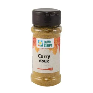 Curry végétarien et sans gluten aux pois et épinards
