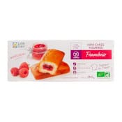 Mini cakes fourrés framboise sans gluten