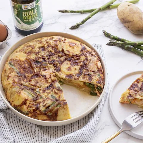 frittata aux asperges