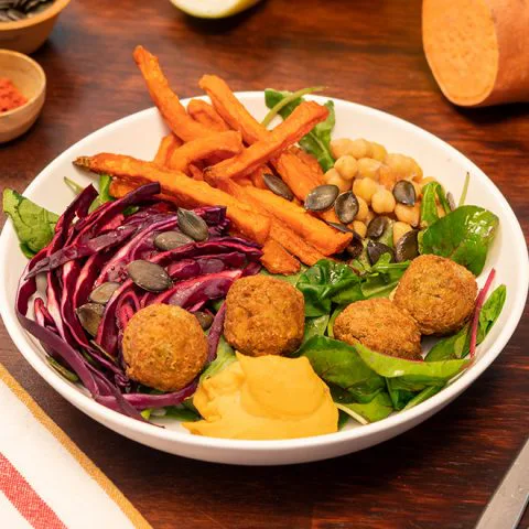 Buddha bowl et houmous maison