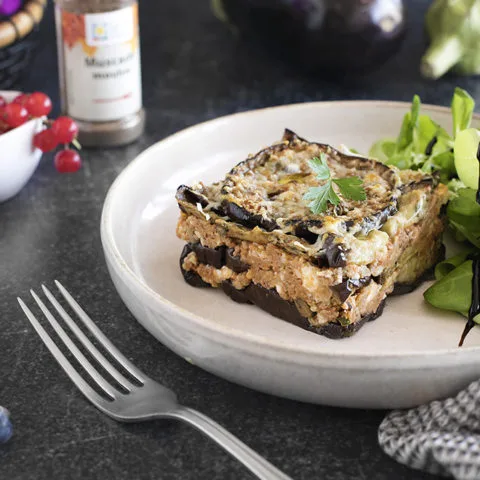 moussaka aubergines