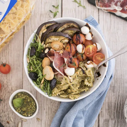 Buddha bowl à l'italienne