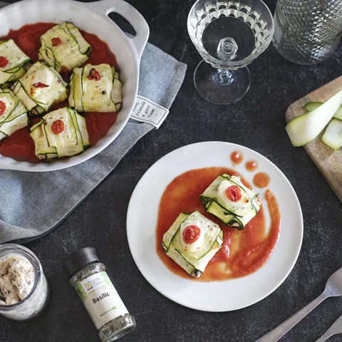 raviolis de courgette