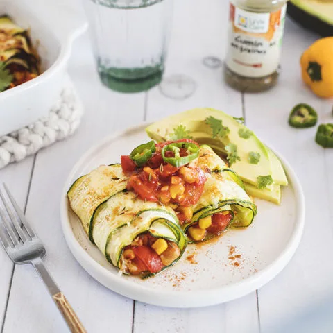 Enchiladas de courgettes revisitées