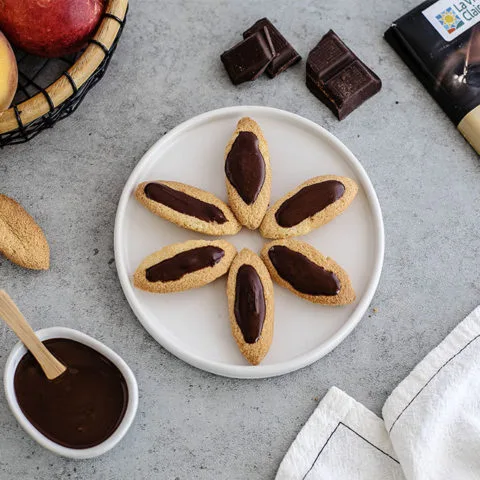 Barquette au chocolat noir